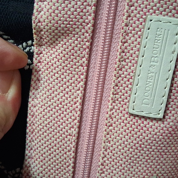 Dooney & Bourke Black and White Satchel - Picture 8 of 12